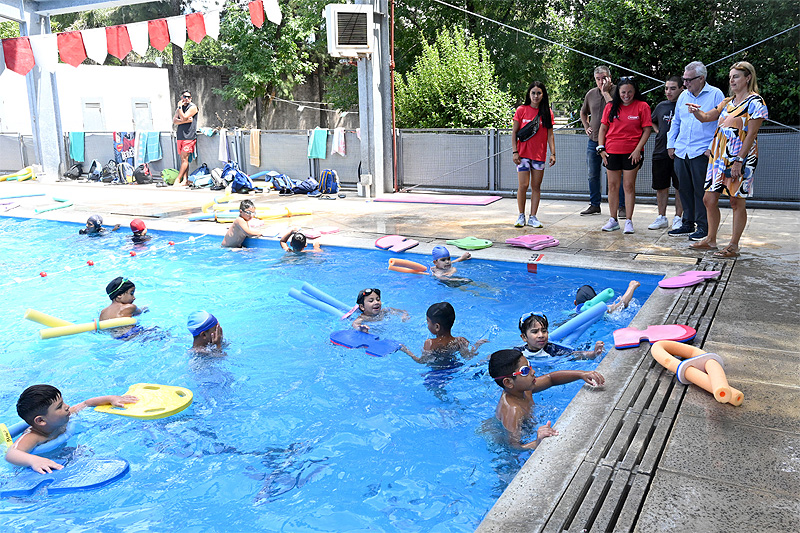 Zamora en General Pacheco: "Este año vamos a continuar brindando la mejor calidad en infraestructura deportiva para toda la comunidad" sin título 1