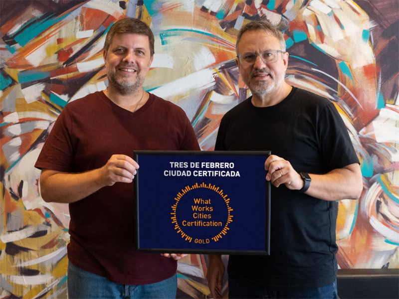 Tres de Febrero logró la certificación “Oro” de Bloomberg Philanthrophies sin título 4