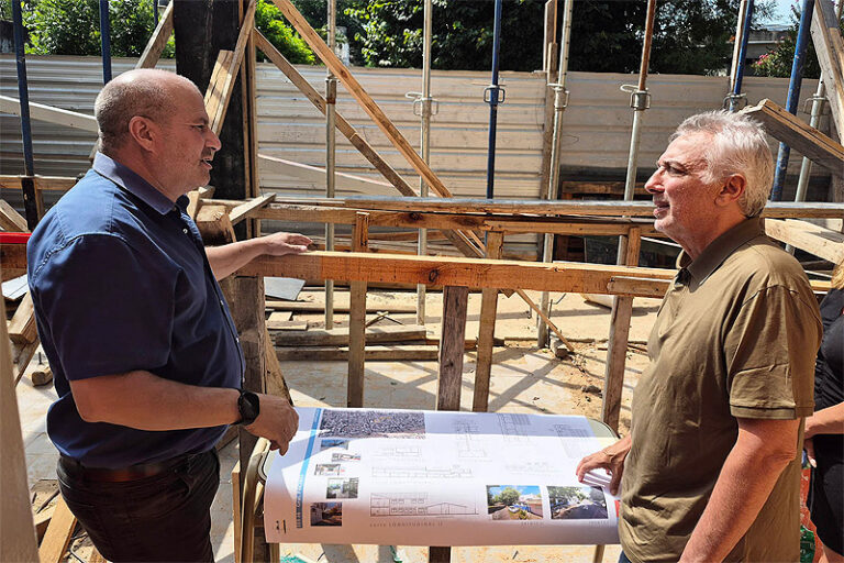 Julio Zamora monitoreó la reforma integral y ampliación de la Escuela Secundaria 26 de General Pacheco sin título 5