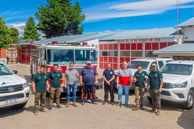 1 donacion de san fernando llego a bomberos de patagonia