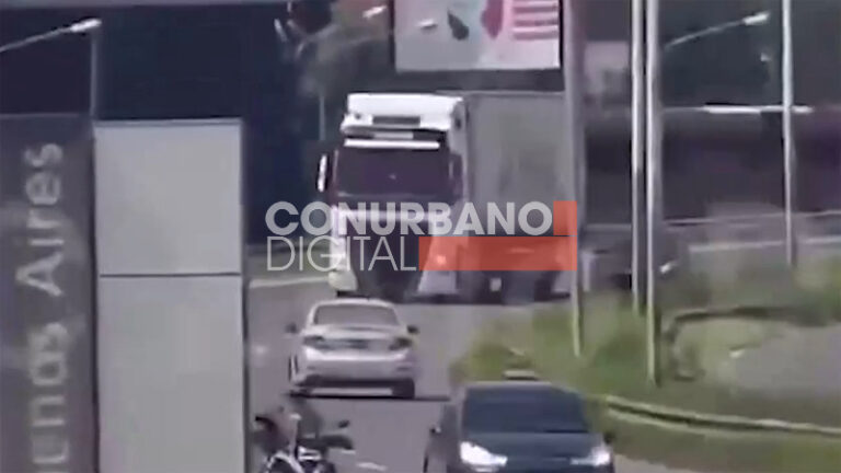 a contramano por la pana