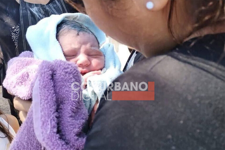 bebé abandonado en merlo
