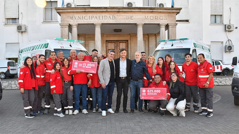 Fortalecimiento del servicio del SAME: Morón suma nuevas ambulancias sin título 17