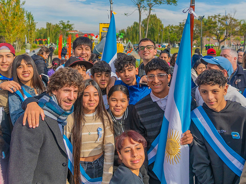 Juan Andreotti participó del festejo por el aniversario de la Revolución de Mayo en San Fernando 1 san fernando 25 de mayo 2026