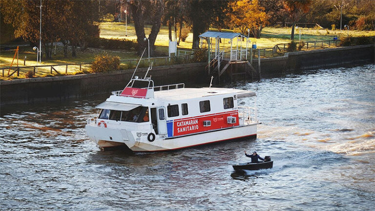 Tigre: Conocé el calendario del catamarán sanitario para habitantes del Delta durante la primera quincena de mayo sin título 1