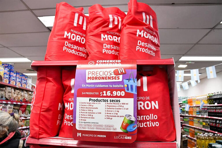 El gobierno de Morón presentó la nueva canasta de productos a precios accesibles sin título 3