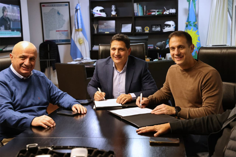 Marinucci recibió a Álvarez y Russo para fortalecer las políticas viales en Lanús sin título 3