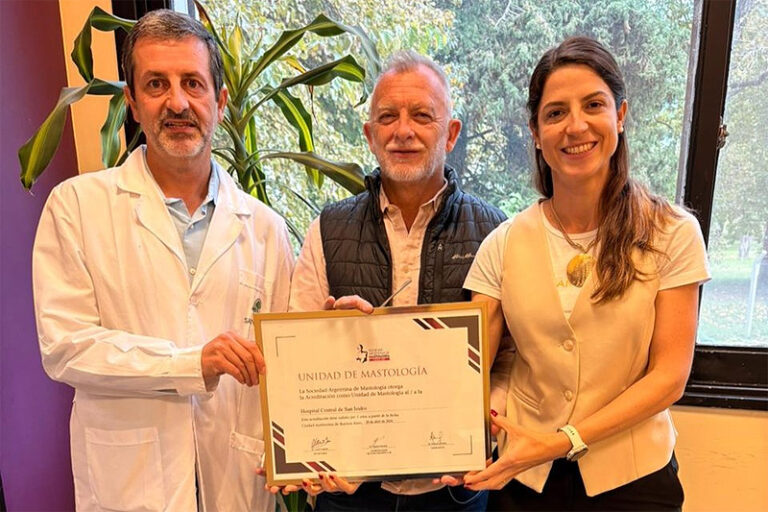 El Hospital Central de San Isidro fue reconocido como centro de referencia en cáncer de mama sin título 6