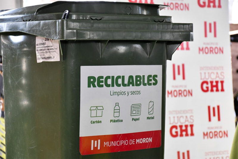 El gobierno de Morón implementa el sistema de recolección diferenciada de residuos para comercios sin título 7