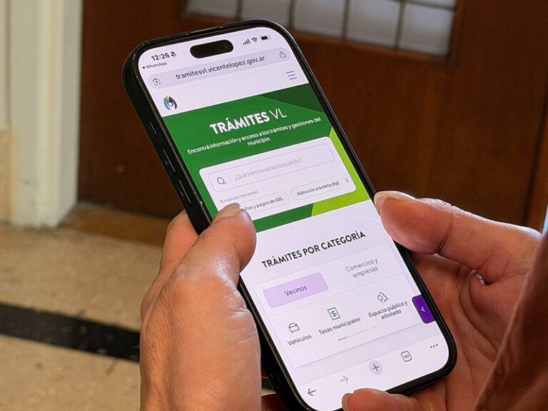 Vicente López presentó el nuevo “Portal de trámites”, para resolver gestiones municipales más rápido y desde el celular tramitesvl 1