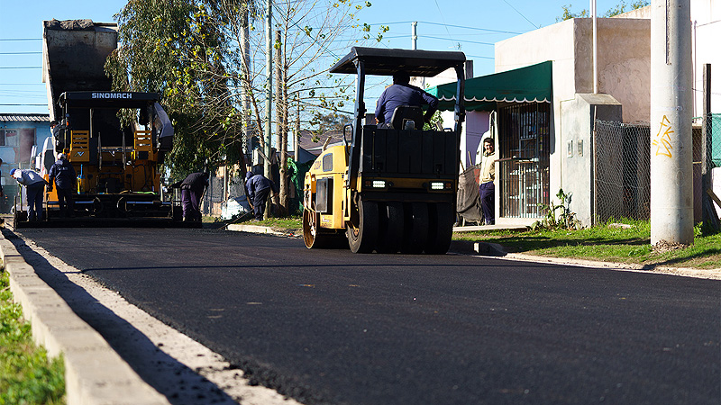 Moreno: Nuevas obras que mejoran la circulación en el barrio La Perla 1(4)