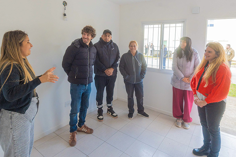 Juan Andreotti entregó otras 21 viviendas para familias numerosas de San Fernando 4 entrega viviendas restantes reconstruir san fernando