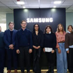 autoridades de la municipalidad de san miguel y samsung