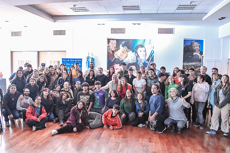 El intendente Descalzo participó de un encuentro con jóvenes del programa Envión gacetilla fortalecer enviÓn
