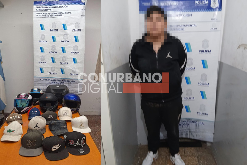 Tras una investigación con cámaras y lectoras de patentes municipales de San Isidro, desbarataron una banda de motochorros motochorros