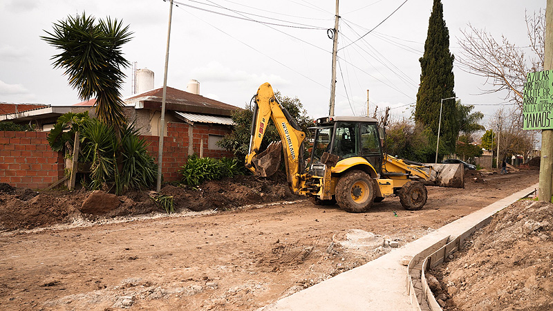pavimentación de monteagudo