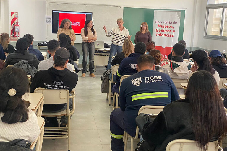 Continúan las capacitaciones sobre la Ley Micaela al personal municipal de Tigre sin título 1