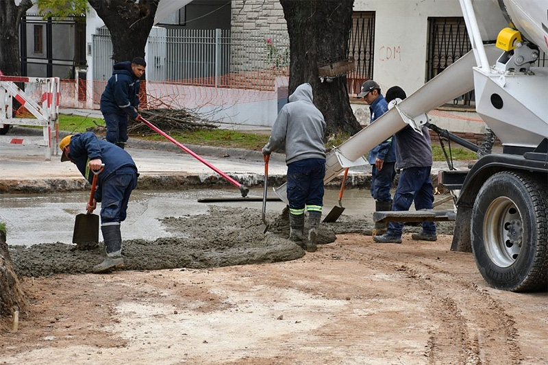 Nuevos trabajos de repavimentación en la zona céntrica de Morón sin título 10