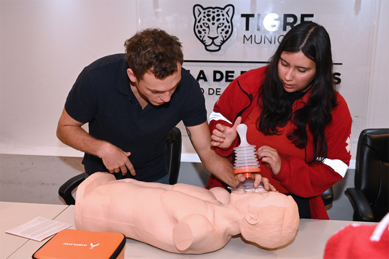 Tigre incorporó desobstructores de vía aérea para fortalecer la respuesta del servicio de salud municipal sin título 6