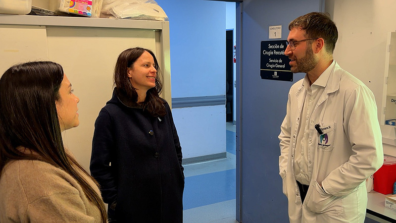 Vicente López incorporó un nuevo ecógrafo de última generación al Hospital Houssay sm nuevo ecografo hospital houssay