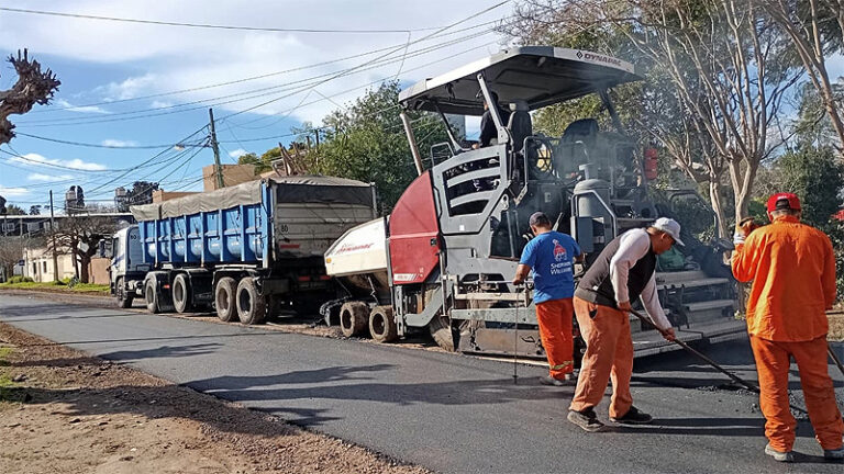 Para descomprimir el tránsito de la avenida Villanueva, la Municipalidad pavimenta una decena de cuadras clave de Maschwitz sin título 1