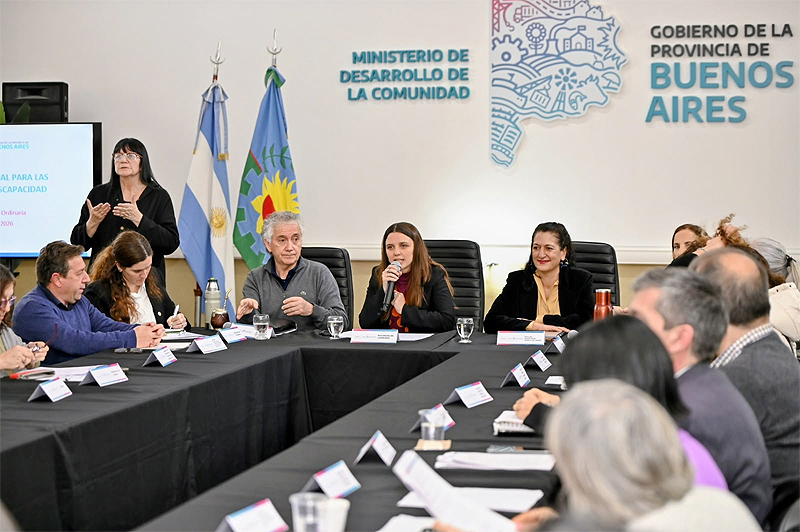 Frente al complejo escenario nacional, la provincia de Buenos Aires reafirma su agenda de trabajo en discapacidad sin título 3