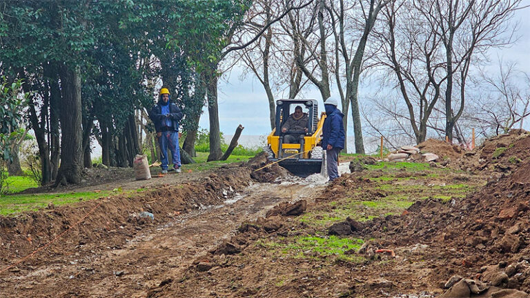 Inició la obra para conectar el Paseo del Águila con el Parque Alvear y el río, en la costa de San Isidro sin título 4