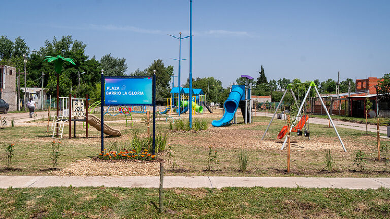Se renovaron plazas y espacios públicos en distintas localidades de Moreno 2(8)
