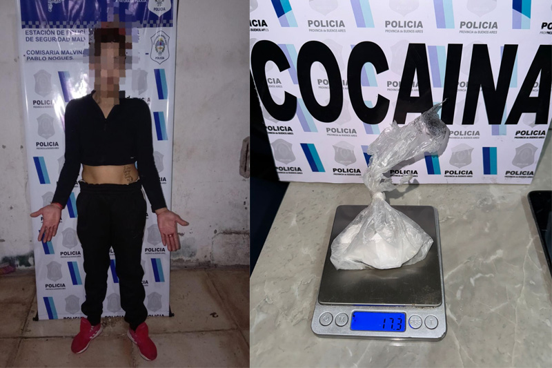 detenida y falopa