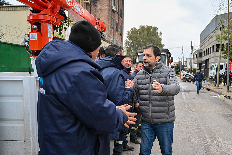 El Municipio de San Martín continúa con los operativos integrales de limpieza y mejoras: Esta vez se trabajó en Carcova el municipio continúa con los operativos integrales de limpieza y mejoras, esta vez en carcova