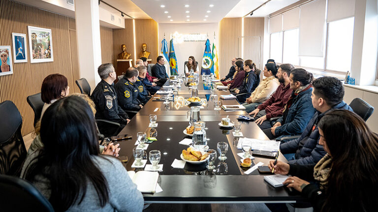 Mariel Fernández encabezó una nueva reunión de trabajo de la Mesa de Política Criminal mesa política criminal01