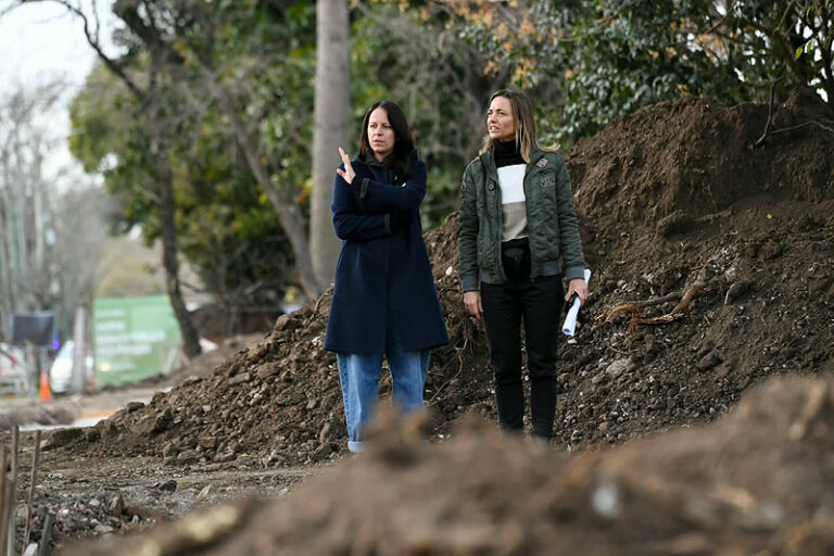 El gobierno de Vicente López transforma un terreno abandonado de Munro en un nuevo espacio verde obras baigorria 1