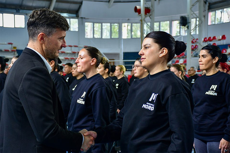 Morón avanza con la formación de 150 agentes para la nueva Policía Municipal sin título 13