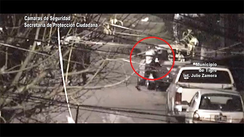 Desequilibrado provocaba destrozos en la calle: Fue detectado por las cámaras y detenido por el Centro de Operaciones Tigre sin título 7