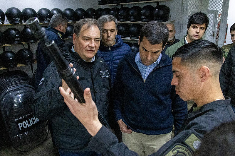 Para reforzar la prevención, se inauguró una base permanente de la UTOI en San Isidro sin título 8