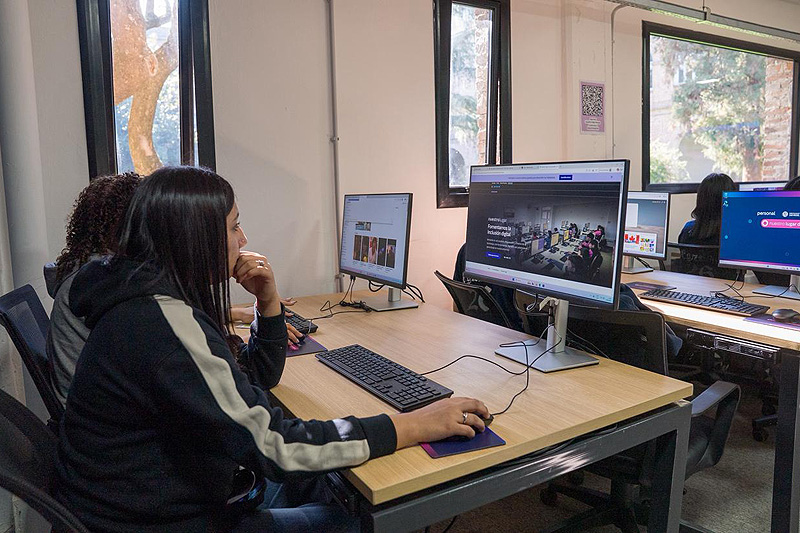 Personal inauguró en San Miguel su primera “aula digital” de la provincia de Buenos Aires nueva aula digital de personal en la utec de san miguel
