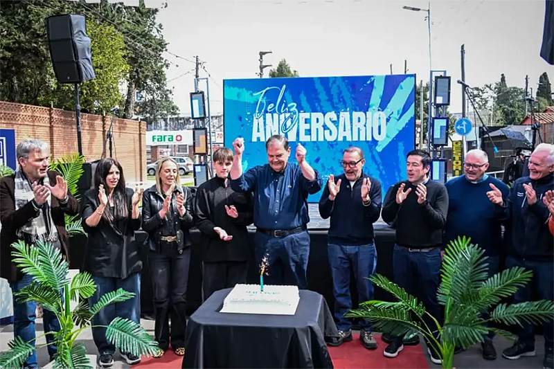 Nardini destacó a un comercio que cumplió 70 años sin título 1