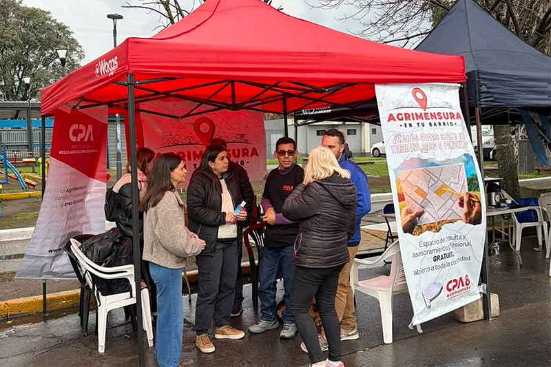 “Agrimensura en tu barrio”: Jornada de consulta gratuita para vecinas y vecinos de Morón sin título 11