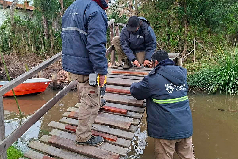 Se profundizan las obras y tareas de mantenimiento en distintos puntos del Delta de Tigre sin título 4