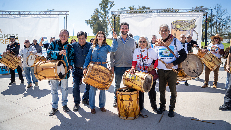 “Marcha de los bombos”: Se realizó la tercera edición de este evento que ya es una tradición de Moreno bombos 4