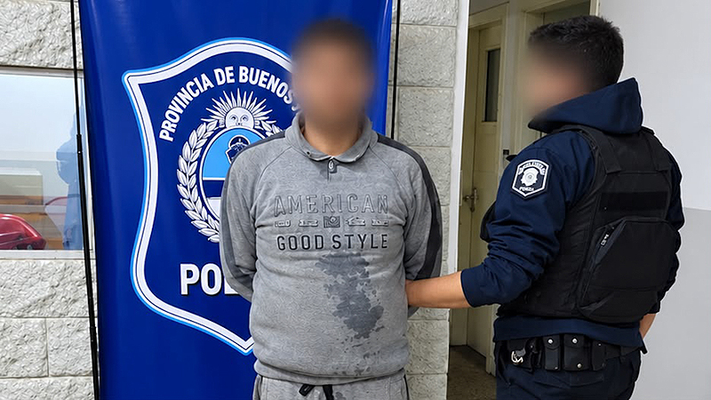 Detienen a un sospechoso de robo en Moreno Sur: Vecinos lo retuvieron hasta la llegada de la Policía 1