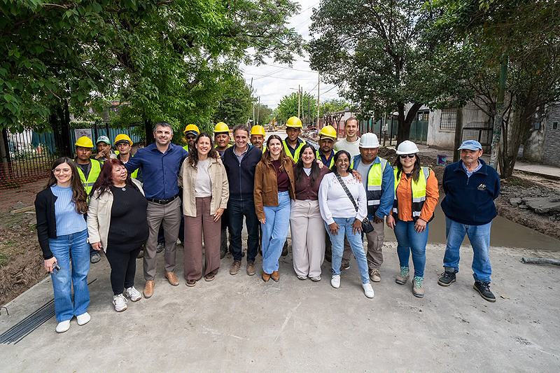 Mariel Fernández y Gabriel Katopodis inauguraron el puente sobre el río Reconquista, en Paso del Rey 2(1)