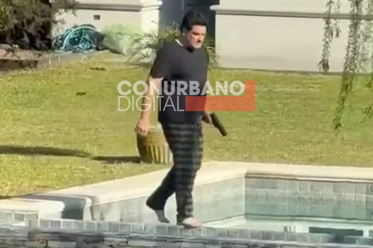 Un vecino de Nordelta fue filmado disparándole a carpinchos con un arma: La Policía lo allanó carpinchos