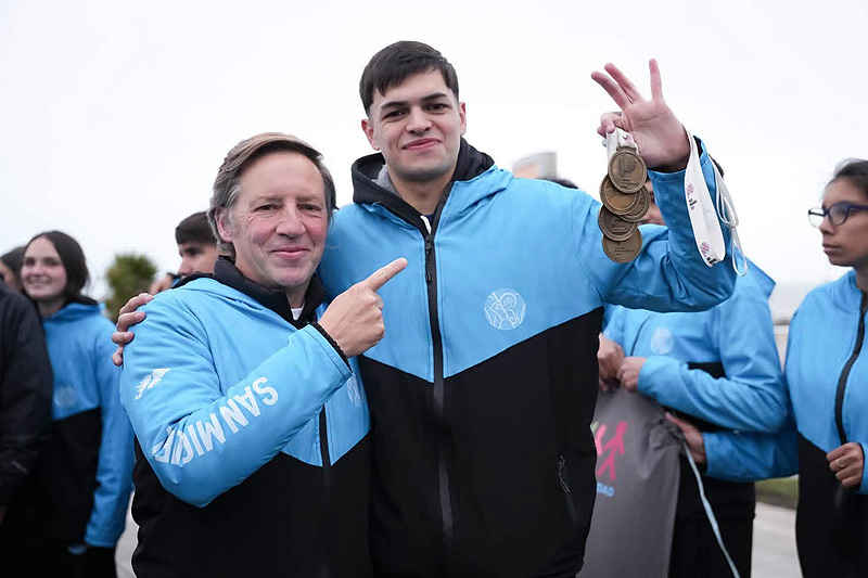 San Miguel consiguió 29 medallas en los Juegos Bonaerenses jaime méndez con joven ganador de 5 medallas en los juegos bonaerenses de los últimos años