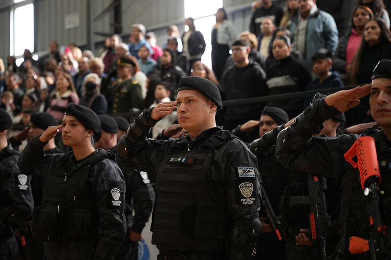 La Policía Municipal de San Miguel se sigue fortaleciendo: Egresaron más de 180 nuevos agentes policía municipal