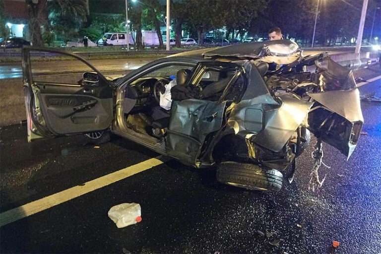 Homicidio vial en la Panamericana: Conducía borracho un vehículo que acumulaba decenas de multas por exceso de velocidad, chocó y mató a un hombre sin título 1