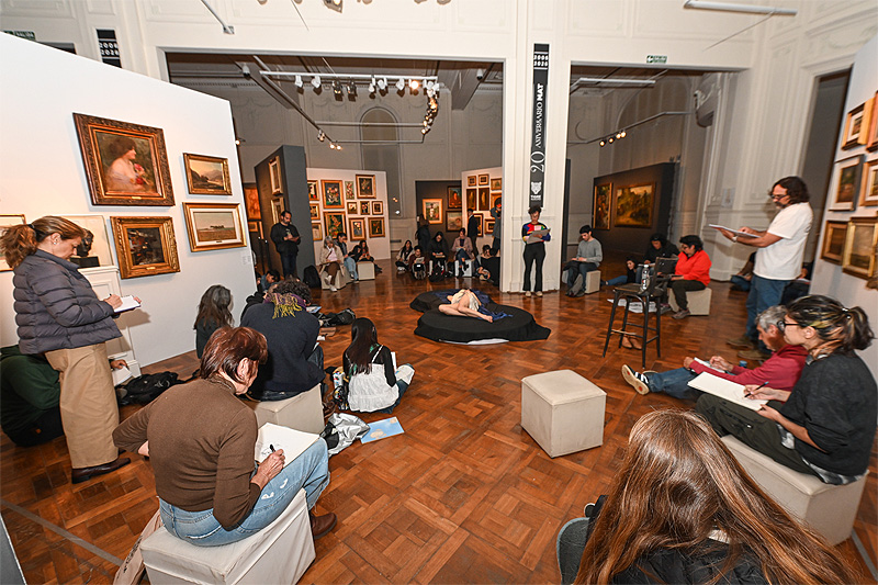 En el marco del aniversario 20 del espacio cultural, se realizó una nueva edición de "Noches del Museo de Arte Tigre" sin título 1