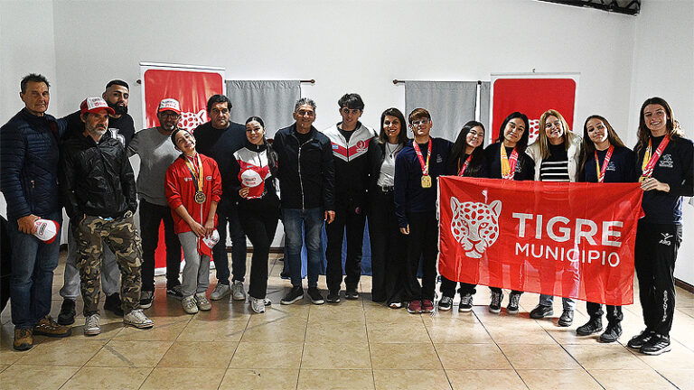 Deportistas de Tigre que participarán de competencias nacionales e internacionales fueron reconocidos por autoridades del Municipio sin título 1