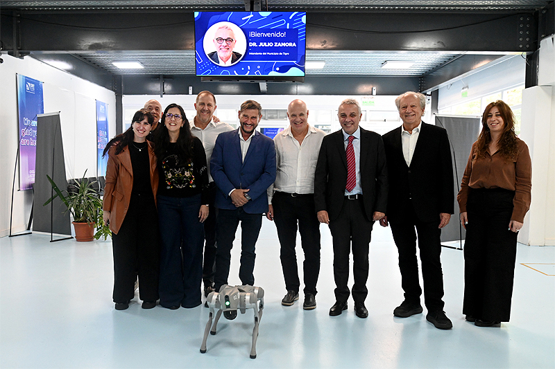 Julio Zamora acompañó una jornada de aprendizaje sobre Programación, Robótica y tecnología en Ort Tigre sin título 4