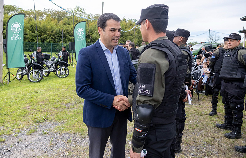 San Isidro incorporó 25 nuevos oficiales de seguridad que se suman a la división motorizada de la Patrulla Municipal sin título 4